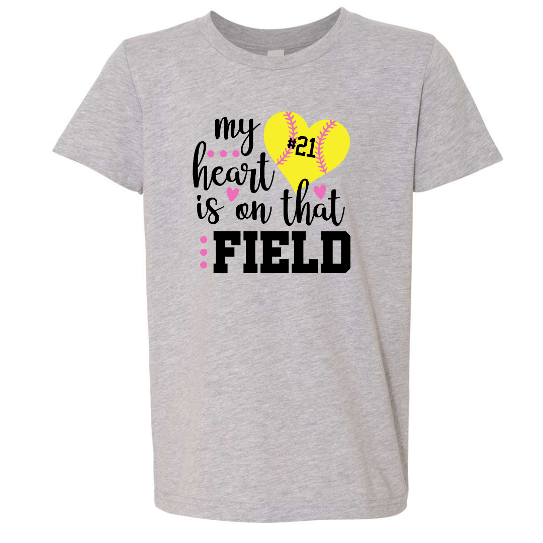 "My Heart is on That Field" T-Shirt