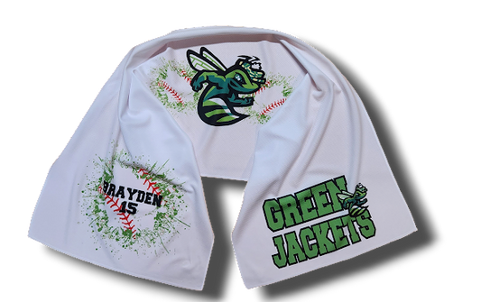 Green Jackets Cooling Towel